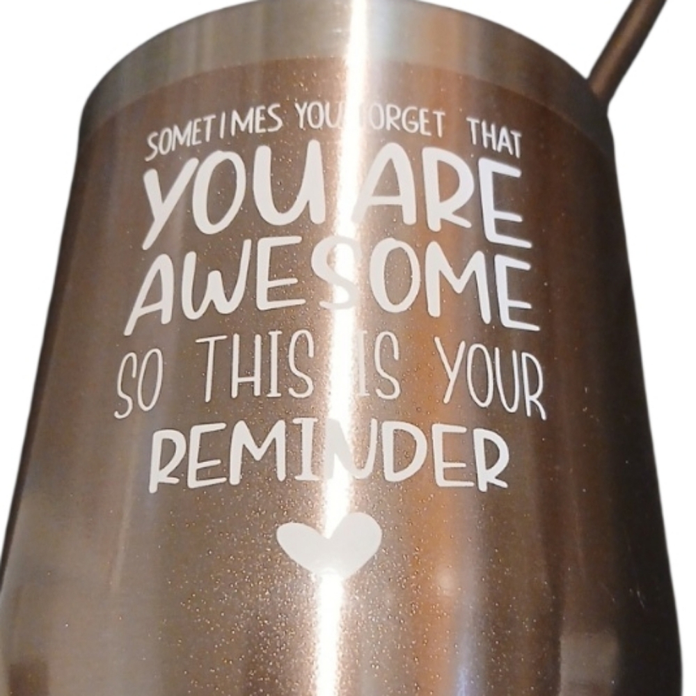 Simplicity- NIB, Ladies Gift Box, 1- Cosmetic Bag, 1-10 oz Metal Tumbler W/Straw - Picture 5 of 15
